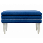 Мягкая банкетка с зоной для хранения Casket Blue варинант исполнения - 1 | Loft Concept в Москве