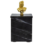 Мраморная шкатулка с бюстом из металла KELLY WEARSTLER варинант исполнения - 2 | Loft Concept в Москве