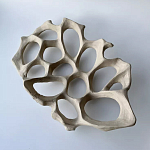 Блюдо «Бежевый коралл» варинант исполнения - 2 | Loft Concept в Москве