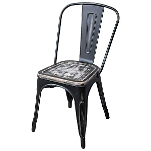 Кухонный стул Tolix Chair Vintage Wood