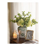 Ваза с зелеными цветочными и птичьими мотивами Vase Inspired by Nature варинант исполнения - 7 | Loft Concept в Москве