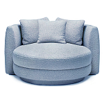 Круглая дизайнерская кушетка Miami варинант исполнения - 1 | Loft Concept в Москве