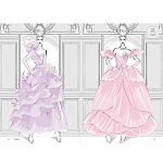 Megan Hess. Elegance варинант исполнения - 2 | Loft Concept в Москве