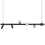Линейный светодиодный светильник Callisto Linear Hanging Lamp варинант исполнения - 1 | Loft Concept в Москве