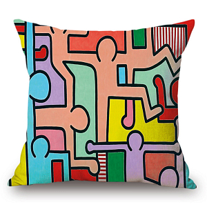 Подушка Keith Haring 7
