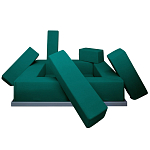 Модульный дизайнерский диван Poltronova Rumble Modular Sofa варинант исполнения - 2 | Loft Concept в Москве