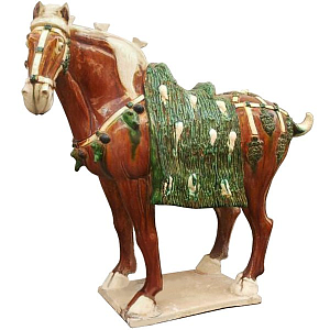 Аксессуар Лошадь в зеленой накидке