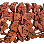 Панно из дерева цветы Celticflower  Panel With Trees варинант исполнения - 2 | Loft Concept в Москве