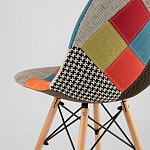 Стул с обивкой в технике пэчворк DSW варинант исполнения - 6 | Loft Concept в Москве