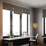 Люстра конусовидная с каскадом из разноцветных круглых подвесов Key Lustar варинант исполнения - 5 | Loft Concept в Москве