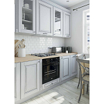 Угловая кухня в стиле Прованс из массива дерева Colombe Provence Kitchen Set варинант исполнения - 4 | Loft Concept в Москве