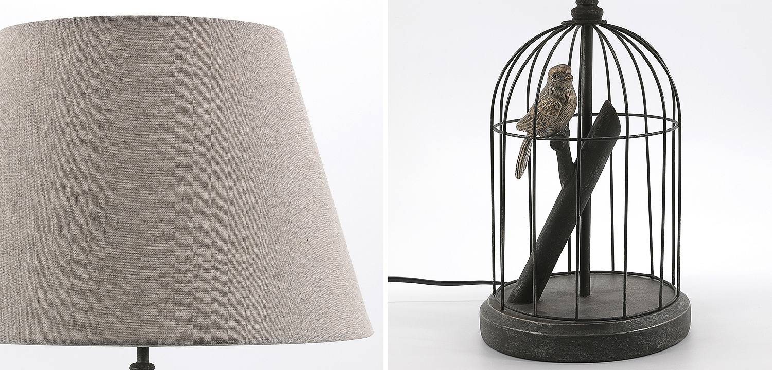 Настольная лампа Oiseau dans une cage Lampe de table Настольная лампа Oiseau dans une cage Lampe de table - Loft-Concept в Москве