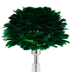 Настольная лампа с перьями Plumage Green Table Lamp варинант исполнения - 2 | Loft Concept в Москве