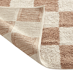 Ковер с шахматным принтом Chess Layout из хлопка варинант исполнения - 4 | Loft Concept в Москве