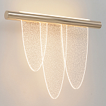 Бра с тремя элементами в форме лепестков и металлическим основанием DALI Tonin Casa варинант исполнения - 1 | Loft Concept в Москве