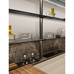 Кухонный гарнитур из камня и дерева SISTEMA XY Dada Engenereed Kitchen варинант исполнения - 15 | Loft Concept в Москве