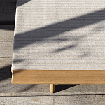 Дизайнерский кофейный стол из дерева с керамической столешницей уличный SWAY Coffee Table варинант исполнения - 4 | Loft Concept в Москве