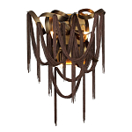 Бра с изогнутыми металлическими лентами и цепочками Atlantis Chain варинант исполнения - 3 | Loft Concept в Москве