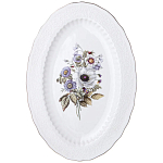 Обеденный сервиз из фарфора с рисунком цветов на 6 персон 23 предмета Garden Whisper Porcelain Set  варинант исполнения - 7 | Loft Concept в Москве