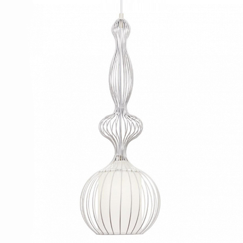 Подвесной светильник Wire Dream Pendant 3 Белый Белый в Москве | Loft Concept 