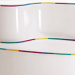 Дизайнерский модульный диван волнистой формы с цветным принтом Poltronova Superonda Sofa варинант исполнения - 39 | Loft Concept в Москве