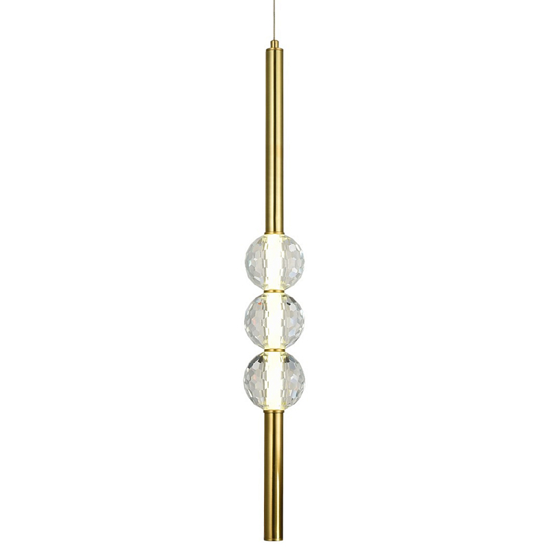   Celestin Spheres Brass Trio Hanging Lamp     | Loft Concept 