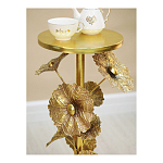 Столик приставной из металла с основанием в виде цветочной композиции Flower Arrangement Table варинант исполнения - 6 | Loft Concept в Москве