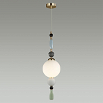 Подвесной светильник со вставками из керамики SkyEast Duo варинант исполнения - 4 | Loft Concept в Москве