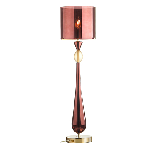 Настольная лампа Roser Burgundy Table Lamp