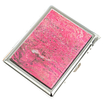 Портсигар с газовой зажигалкой из натурального камня Родонит Stone Cigarettes Cases варинант исполнения - 1 | Loft Concept в Москве