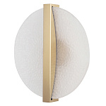 Бра с белым матовым стеклянным плафоном круглой формы Soft Glow Harmony варинант исполнения - 3 | Loft Concept в Москве