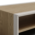 Стол журнальный в стиле лофт с полкой для хранения Warm Industrial варинант исполнения - 5 | Loft Concept в Москве