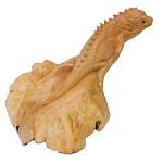 Статуэтка из дерева игуана Animals of the World варинант исполнения - 5 | Loft Concept в Москве