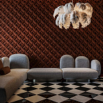 Гипсовая 3D Панель AZTECA варинант исполнения - 1 | Loft Concept в Москве