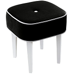 Квадратный мягкий пуф на белых ножках Winton Pouf Square варинант исполнения - 9 | Loft Concept в Москве