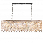 Люстра овальная с хрустальными подвесками Roul Crystal Light варинант исполнения - 4 | Loft Concept в Москве