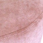 Банкетка овальная пыльно-розовый велюр на 4-х металлических ножках золотого цвета SANJAY варинант исполнения - 5 | Loft Concept в Москве