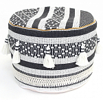 Пуф  Black and White Ornament варинант исполнения - 1 | Loft Concept в Москве