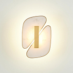 Бра с мраморными вставками Marble Plates варинант исполнения - 2 | Loft Concept в Москве