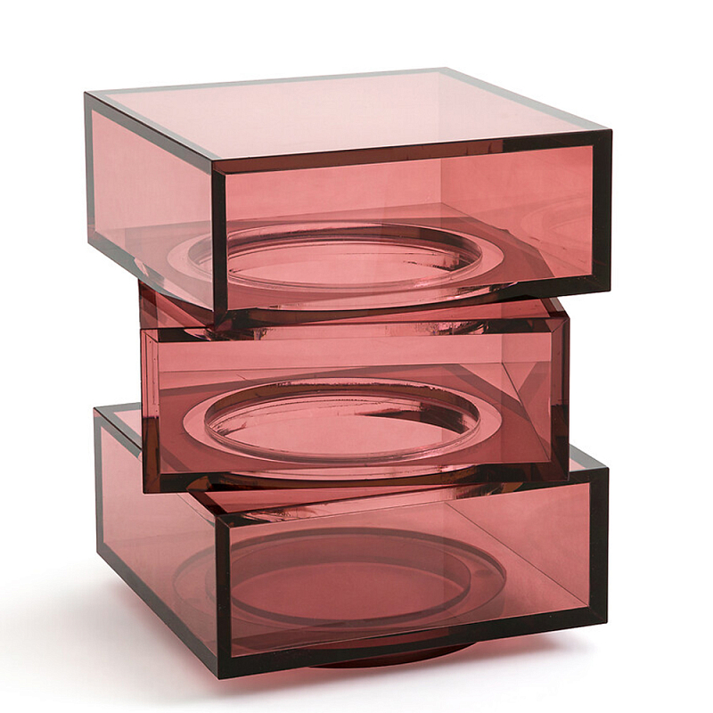     Acrylic Furniture Lumina Crimson Clarity     | Loft Concept 