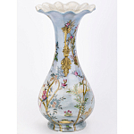 Ваза фарфоровая с попугаями Gaya варинант исполнения - 4 | Loft Concept в Москве