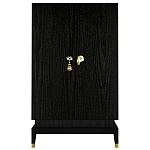 Платяной шкаф Elsa Dreams Black с 2-мя фасадами варинант исполнения - 5 | Loft Concept в Москве