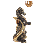 Подсвечник в виде дракона Dragon Candlestick Red Gold Blue Green варинант исполнения - 2 | Loft Concept в Москве