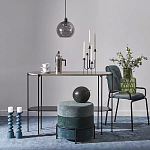 Подсвечник фигурный голубой Bright Accent 33 см варинант исполнения - 4 | Loft Concept в Москве