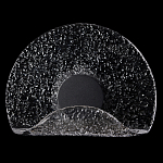 Бра из текстурированного прозрачного стекла с изогнутым краем Textured Glass  варинант исполнения - 7 | Loft Concept в Москве