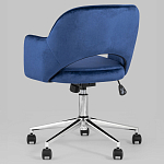 Кресло для компьютерного стола Veloury Blue варинант исполнения - 6 | Loft Concept в Москве