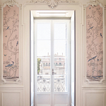 Обои ручная роспись Earlham Almost Mauve варинант исполнения - 3 | Loft Concept в Москве