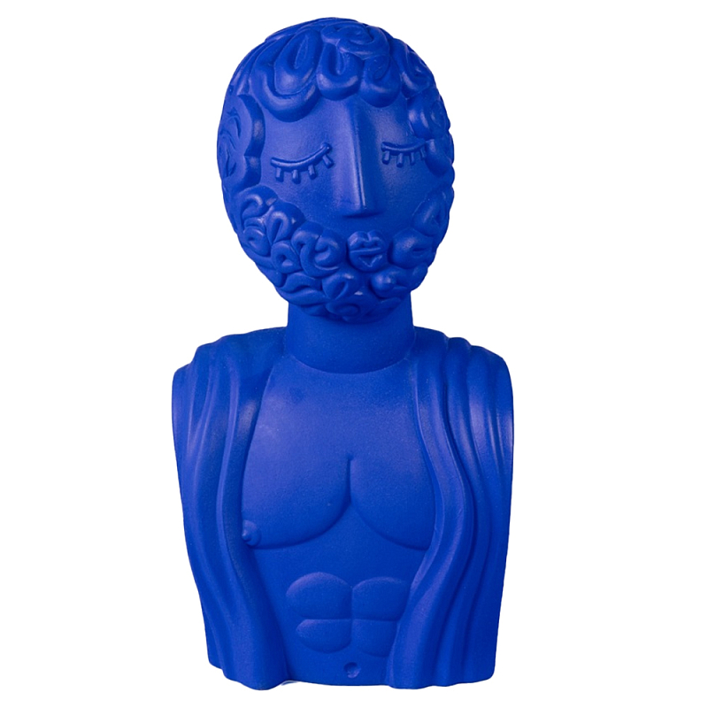 Скульптура Seletti Bust Man Blue Синий в Москве | Loft Concept 