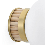 Бра с декором из бамбука Japandi варинант исполнения - 3 | Loft Concept в Москве