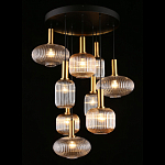 Люстра подвесная Karmelitta Smoky Black варинант исполнения - 2 | Loft Concept в Москве